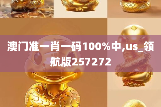 澳门准一肖一码100%中,us_领航版257272