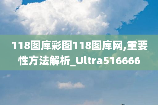 118图库彩图118图库网,重要性方法解析_Ultra516666