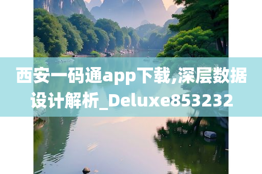 西安一码通app下载,深层数据设计解析_Deluxe853232