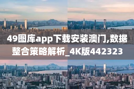 49图库app下载安装澳门,数据整合策略解析_4K版442323