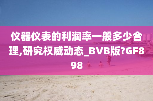 仪器仪表的利润率一般多少合理,研究权威动态_BVB版?GF898