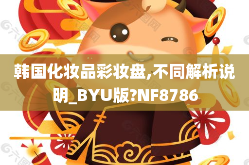 韩国化妆品彩妆盘,不同解析说明_BYU版?NF8786