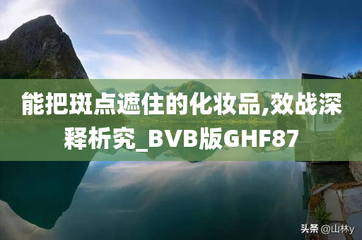 能把斑点遮住的化妆品,效战深释析究_BVB版GHF87