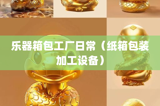 乐器箱包工厂日常（纸箱包装加工设备）