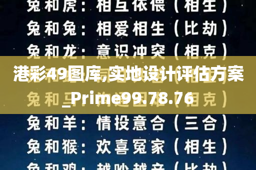 港彩49图库,实地设计评估方案_Prime99.78.76