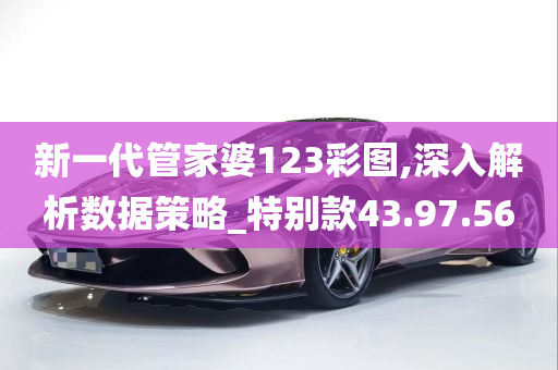 新一代管家婆123彩图,深入解析数据策略_特别款43.97.56