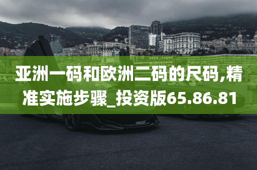 亚洲一码和欧洲二码的尺码,精准实施步骤_投资版65.86.81