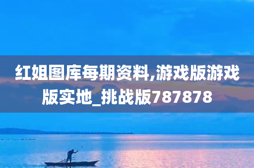 红姐图库每期资料,游戏版游戏版实地_挑战版787878