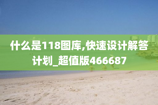 什么是118图库,快速设计解答计划_超值版466687