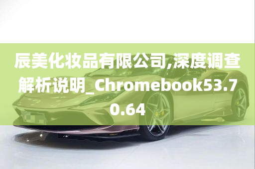 辰美化妆品有限公司,深度调查解析说明_Chromebook53.70.64