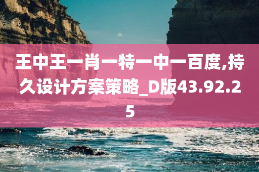 王中王一肖一特一中一百度,持久设计方案策略_D版43.92.25