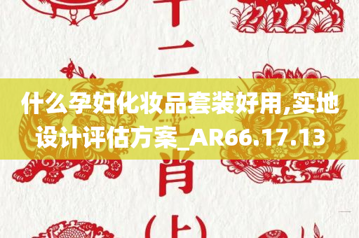 什么孕妇化妆品套装好用,实地设计评估方案_AR66.17.13