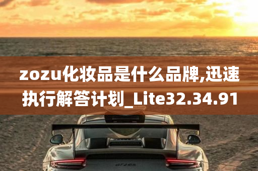 zozu化妆品是什么品牌,迅速执行解答计划_Lite32.34.91