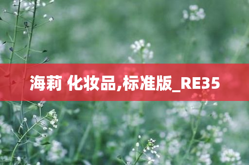 海莉 化妆品,标准版_RE35