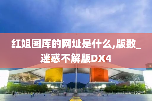 红姐图库的网址是什么,版数_迷惑不解版DX4