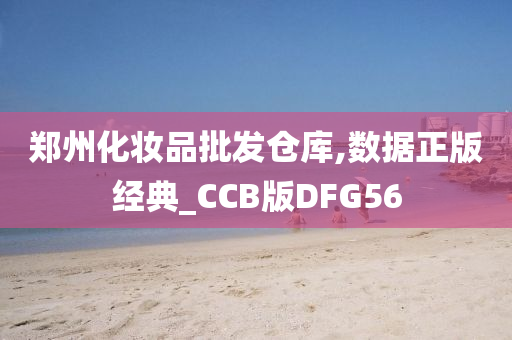 郑州化妆品批发仓库,数据正版经典_CCB版DFG56