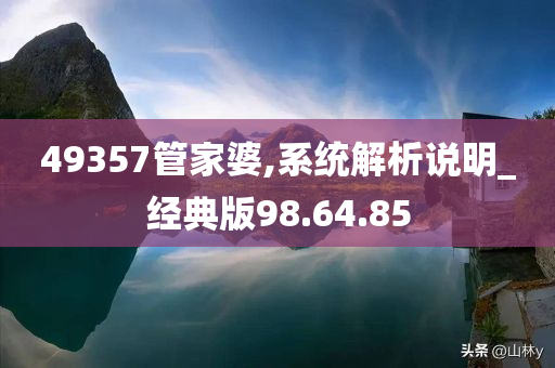 49357管家婆,系统解析说明_经典版98.64.85