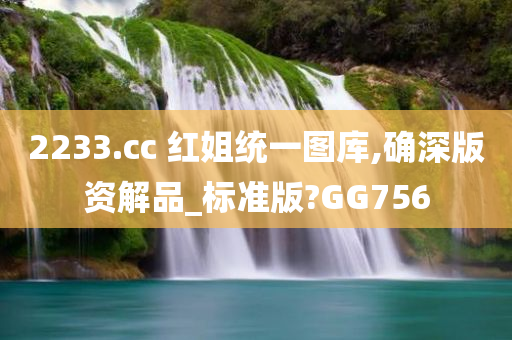 2233.cc 红姐统一图库,确深版资解品_标准版?GG756