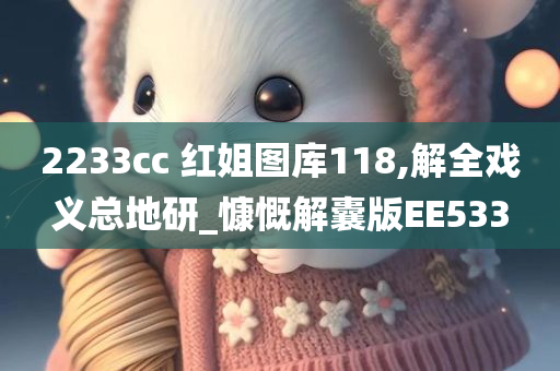 2233cc 红姐图库118,解全戏义总地研_慷慨解囊版EE533