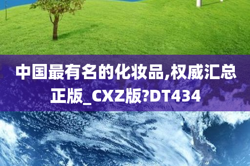 中国最有名的化妆品,权威汇总正版_CXZ版?DT434