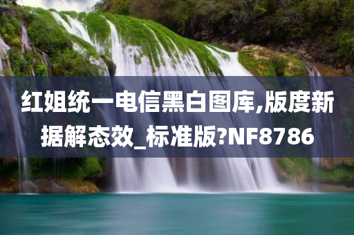 红姐统一电信黑白图库,版度新据解态效_标准版?NF8786