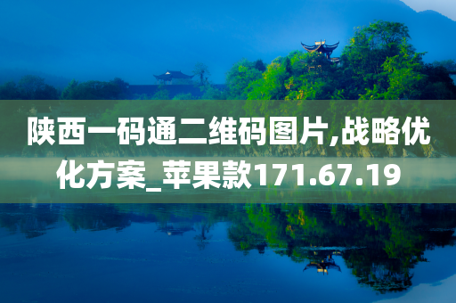 陕西一码通二维码图片,战略优化方案_苹果款171.67.19