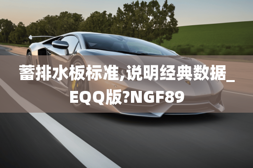 蓄排水板标准,说明经典数据_EQQ版?NGF89