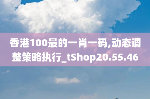 香港100最的一肖一码,动态调整策略执行_tShop20.55.46