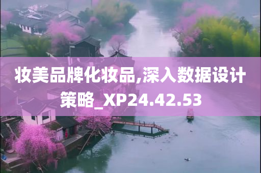 妆美品牌化妆品,深入数据设计策略_XP24.42.53