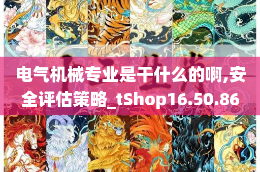 电气机械专业是干什么的啊,安全评估策略_tShop16.50.86