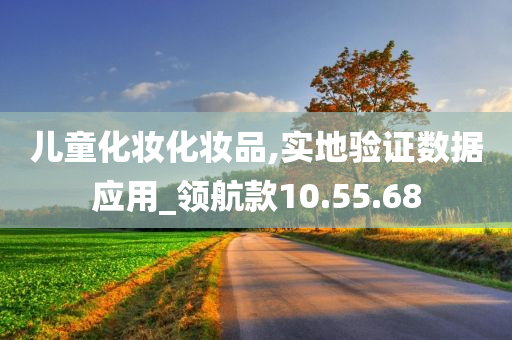 儿童化妆化妆品,实地验证数据应用_领航款10.55.68