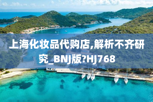 上海化妆品代购店,解析不齐研究_BNJ版?HJ768