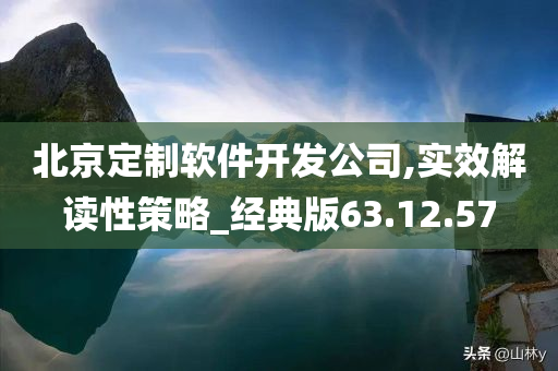 北京定制软件开发公司,实效解读性策略_经典版63.12.57