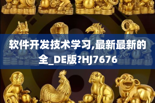 软件开发技术学习,最新最新的全_DE版?HJ7676