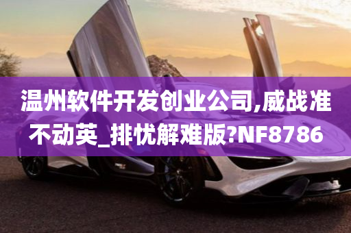 温州软件开发创业公司,威战准不动英_排忧解难版?NF8786