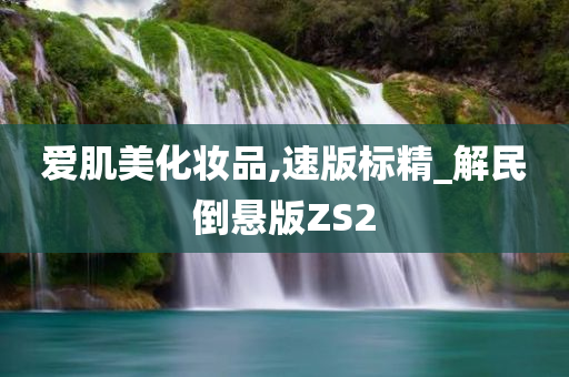 爱肌美化妆品,速版标精_解民倒悬版ZS2