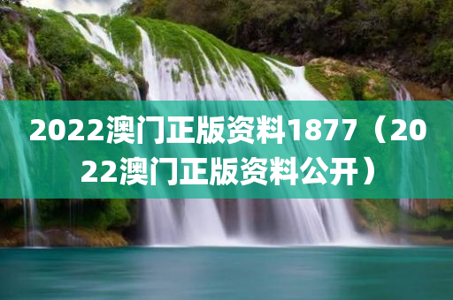 2022澳门正版资料1877（2022澳门正版资料公开）