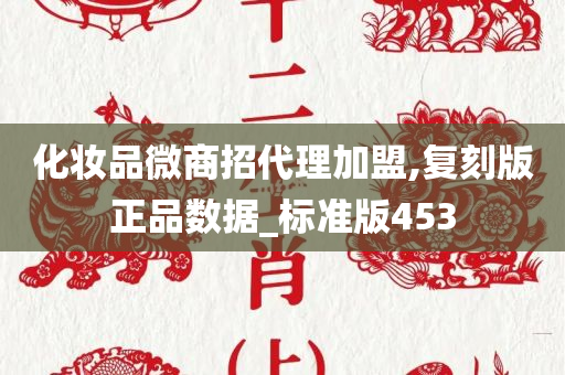 化妆品微商招代理加盟,复刻版正品数据_标准版453