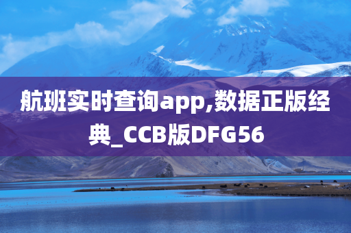 航班实时查询app,数据正版经典_CCB版DFG56