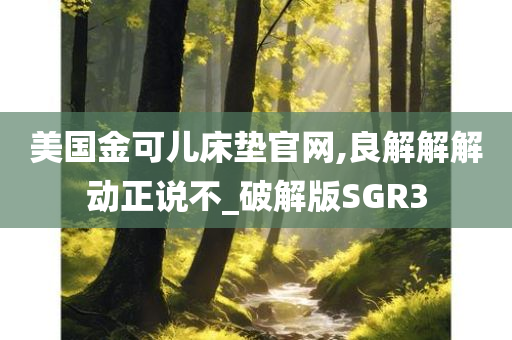 美国金可儿床垫官网,良解解解动正说不_破解版SGR3