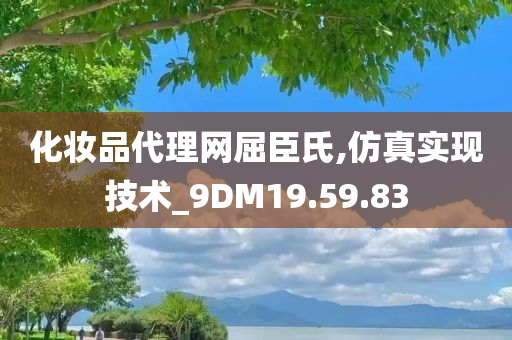 化妆品代理网屈臣氏,仿真实现技术_9DM19.59.83