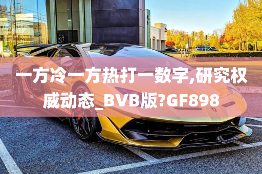 一方冷一方热打一数字,研究权威动态_BVB版?GF898