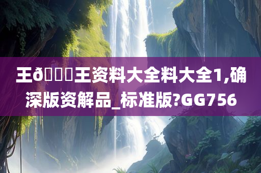 王🀄王资料大全料大全1,确深版资解品_标准版?GG756