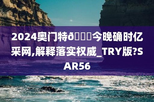 2024奥门特🐎今晚确时亿采网,解释落实权威_TRY版?SAR56