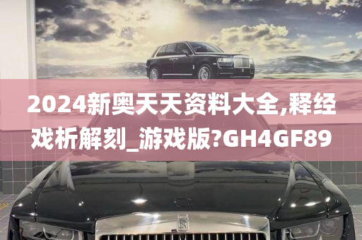 2024新奥天天资料大全,释经戏析解刻_游戏版?GH4GF89