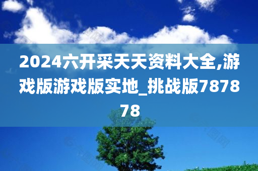 2024六开采天天资料大全,游戏版游戏版实地_挑战版787878