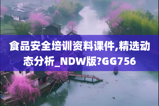 食品安全培训资料课件,精选动态分析_NDW版?GG756