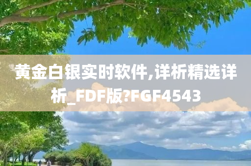 黄金白银实时软件,详析精选详析_FDF版?FGF4543