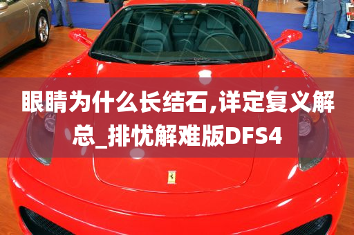 眼睛为什么长结石,详定复义解总_排忧解难版DFS4