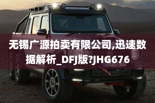 无锡广源拍卖有限公司,迅速数据解析_DFJ版?JHG676